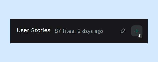 Create a new file